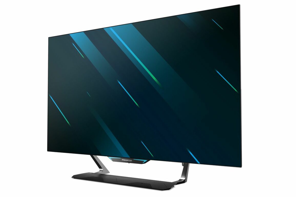 CES 2020 Acer Predator CG552K Monitor Gaming 55 Inci 4K Dengan