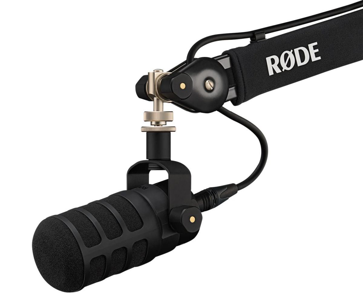 RODE PodMic USB: Mikrofon Kelas Broadcast Ringkas dengan Port USB Type ...