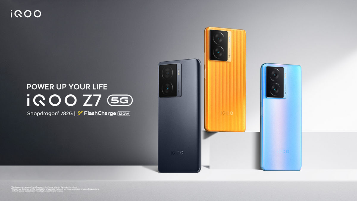 Photo 2 iQOO Z7 5G Supernova Orange