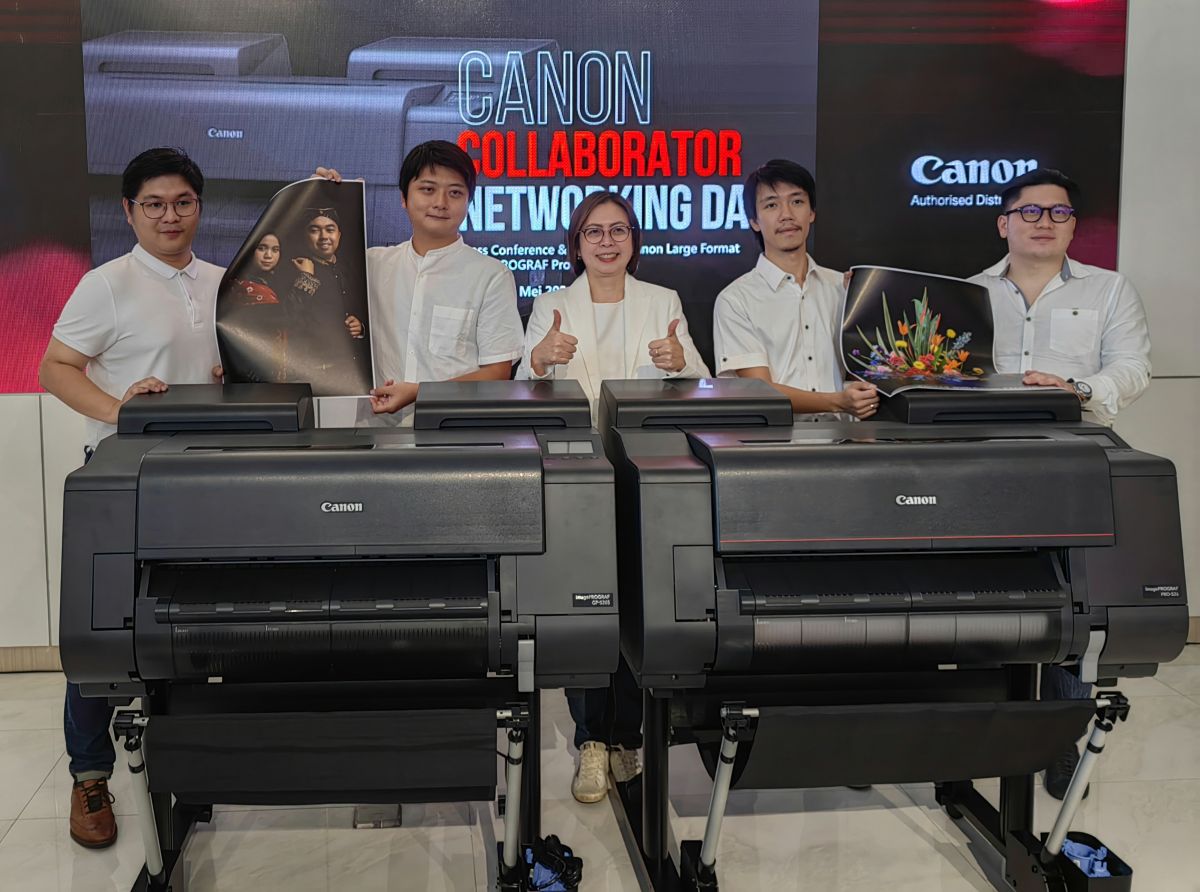 Harga Mulai 45 Jutaan Rupiah, Canon imagePROGRAF GP dan PRO Series resmi Hadir di Indonesia 24 Canon image PROGRAF GP dan PRO Series-1