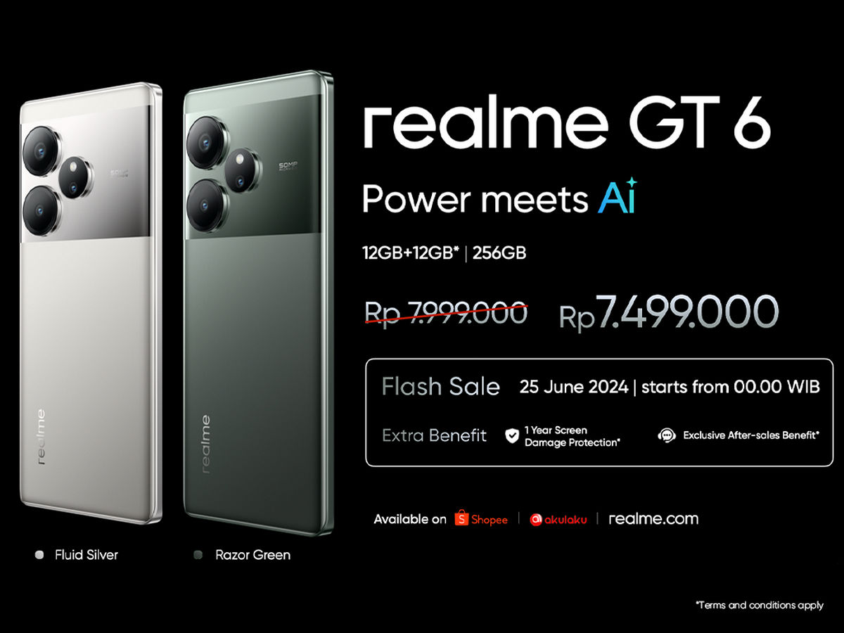 realme GT 6 Flash Sale Price