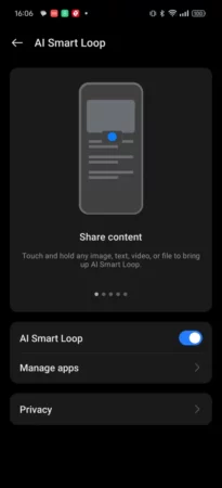 AI Smart Loop realme GT 6 5