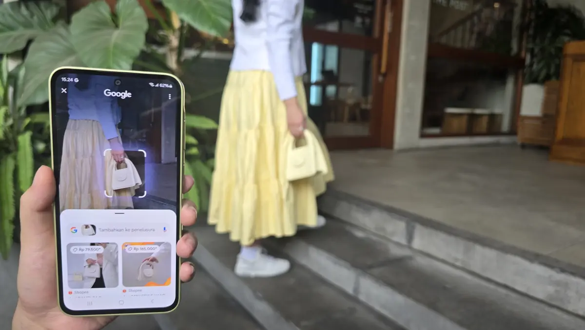 Samsung Galaxy A55 dan A35 5G Kini Kebagian Fitur Circle to Search dan Warna Awesome Lemon 25 Samsung Galaxy A55 dan A35 5G 2