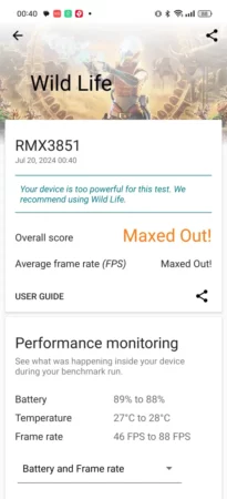 benchmark realme GT 6 3