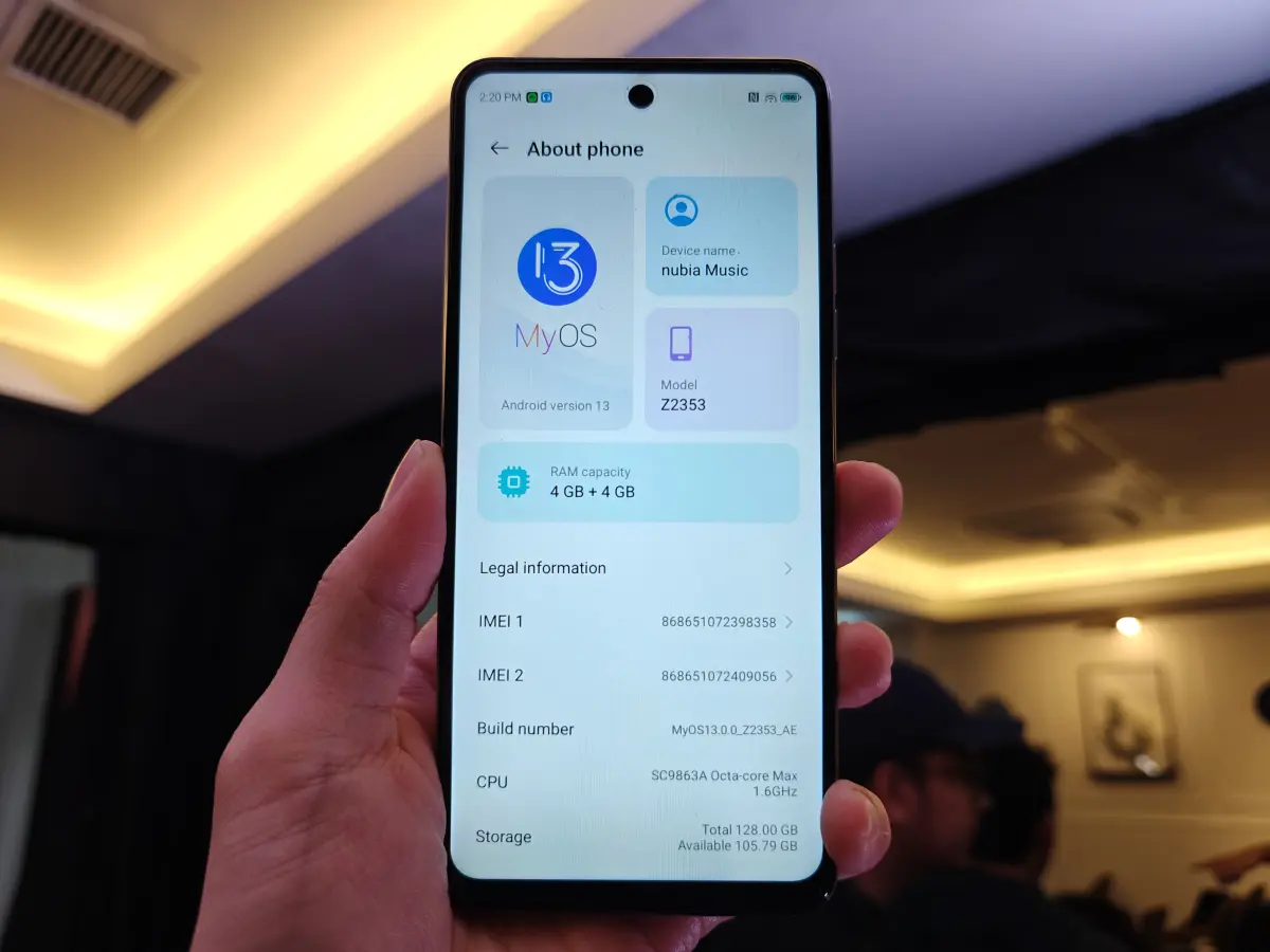 ZTE Blade A55 dan Nubia Music 3