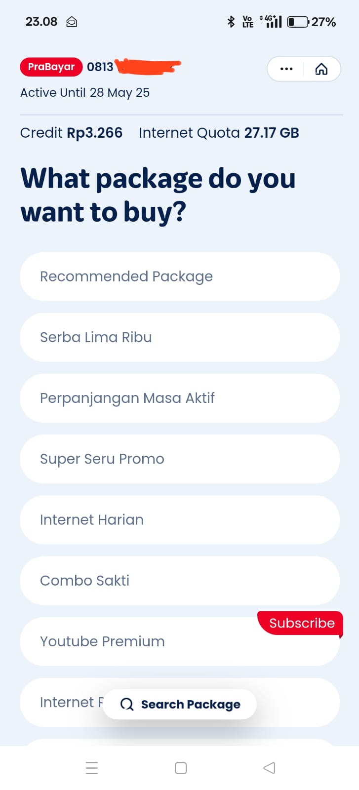layar mytelkomsel basic