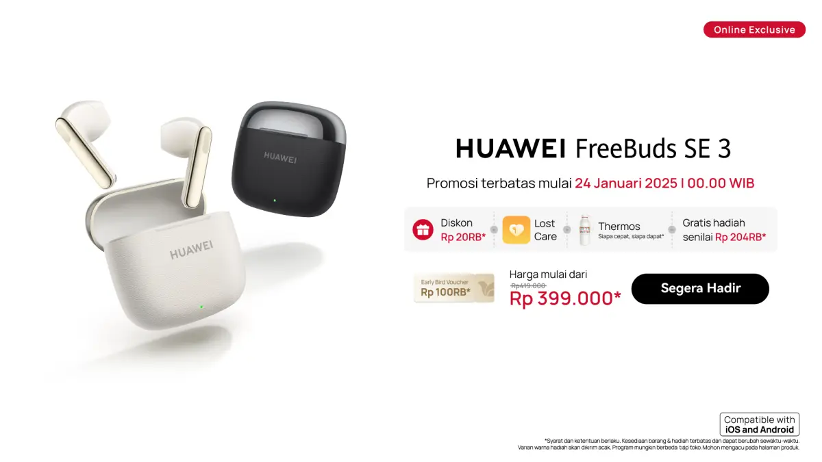 Huawei FreeBuds SE 3 4
