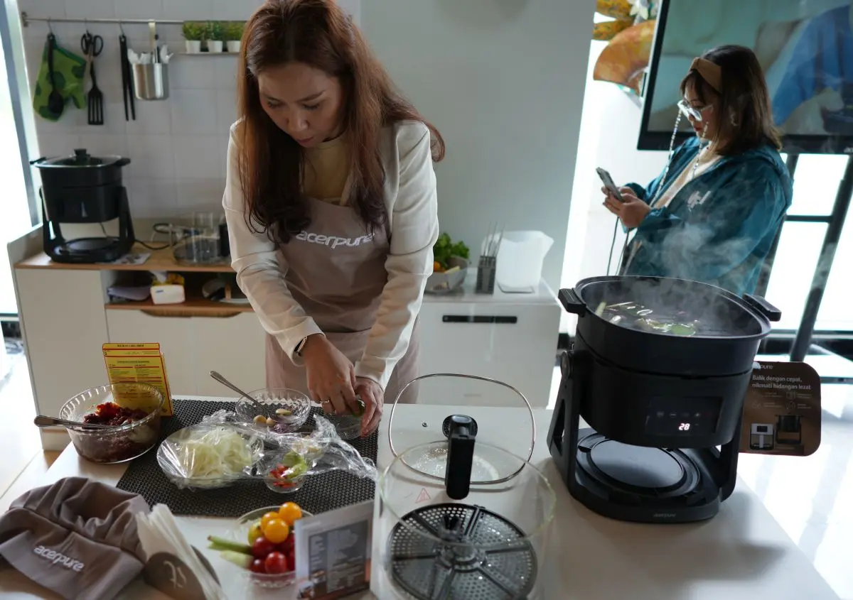 acerpure air fryer kaca