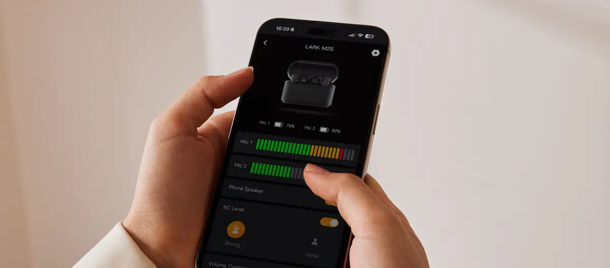 app hollyland lark m2s