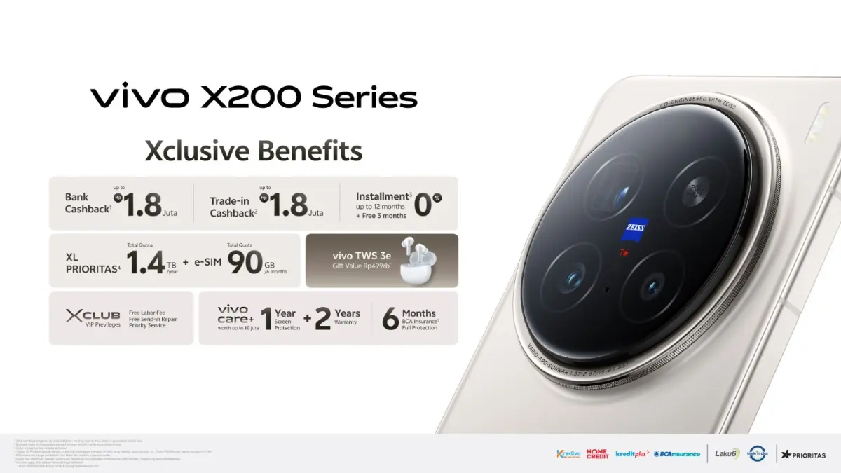 vivo X200 Series Hadir di Indonesia, Harga Mulai 12 Jutaan Rupiah 22 vivo X200 Series