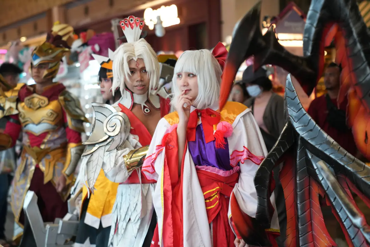 Inilah Juara MLBB x OPPO Smooth Legend Cup National Qualifier yang Siap Berlaga di Asia Tenggara 25 MLBB x OPPO Smooth Legend National Qualifier Grand Final cosplay