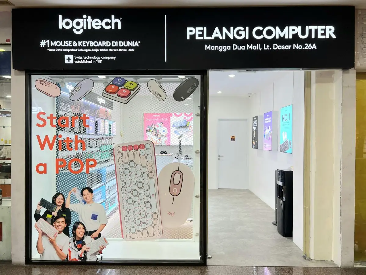 logitech store mangga dua by pelangi