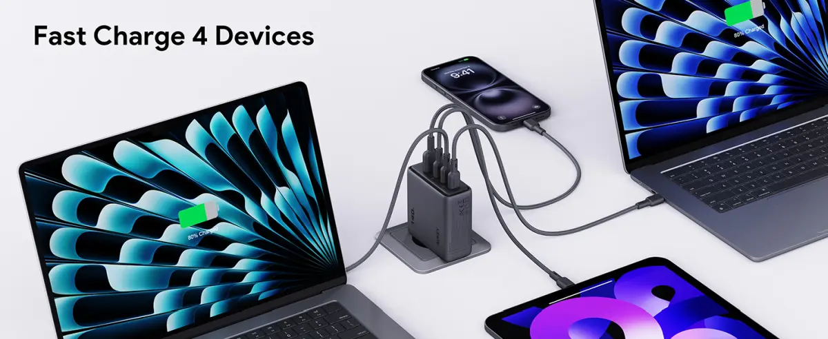 4 Produk Aukey Terbaru Hadir di Indonesia, Harga Mulai 200 Ribuan Rupiah 29 aukey Comet Mix 4 140W 1