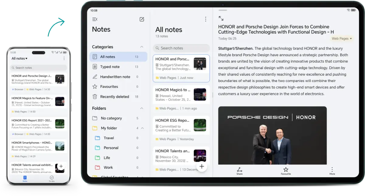 honor pad 9 honor connect