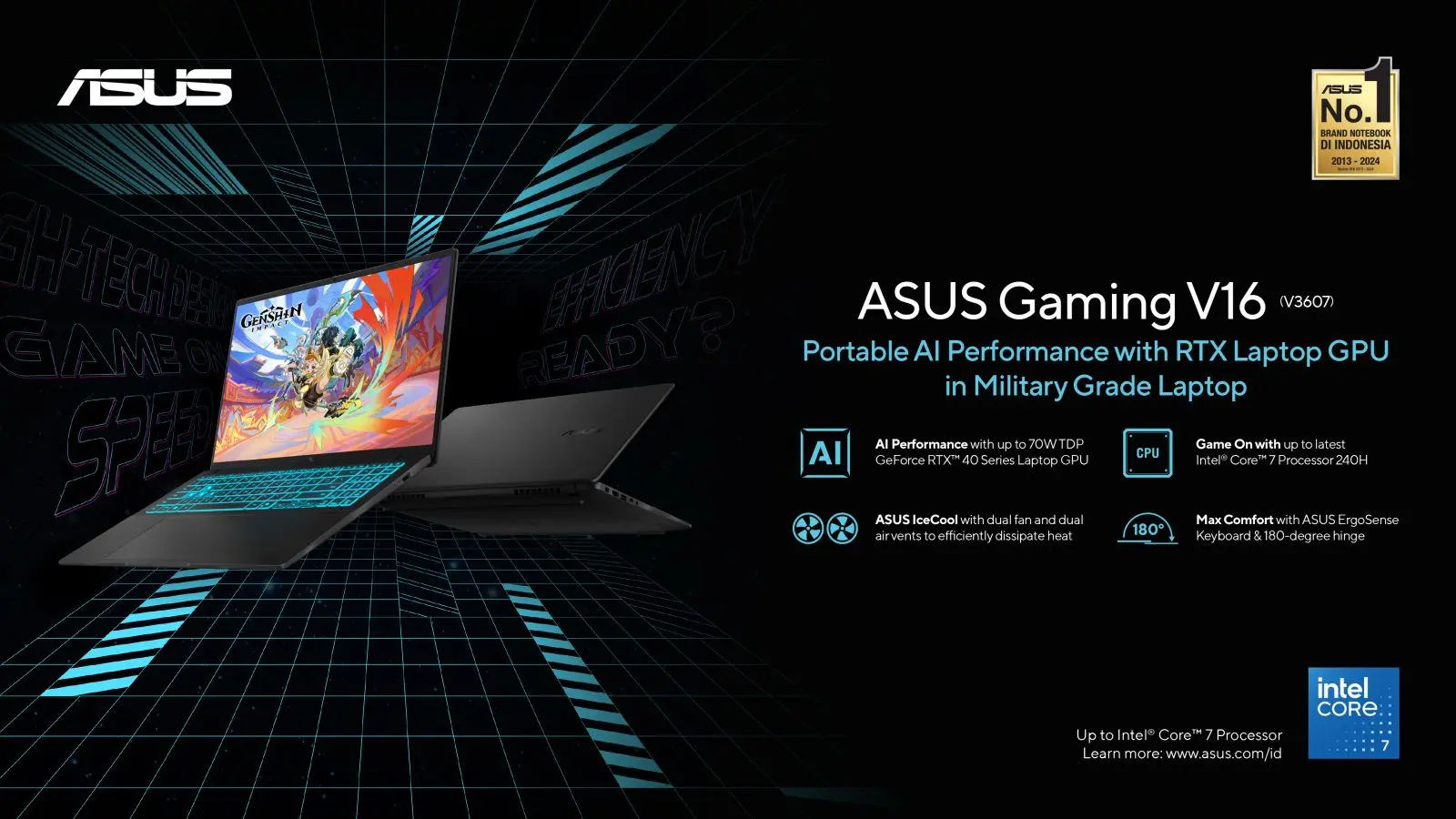 ASUS Gaming V16, Laptop Gaming Harga Belasan Juta dengan Layar 16 Inci 21 ASUS Gaming V16 V3607 indonesia